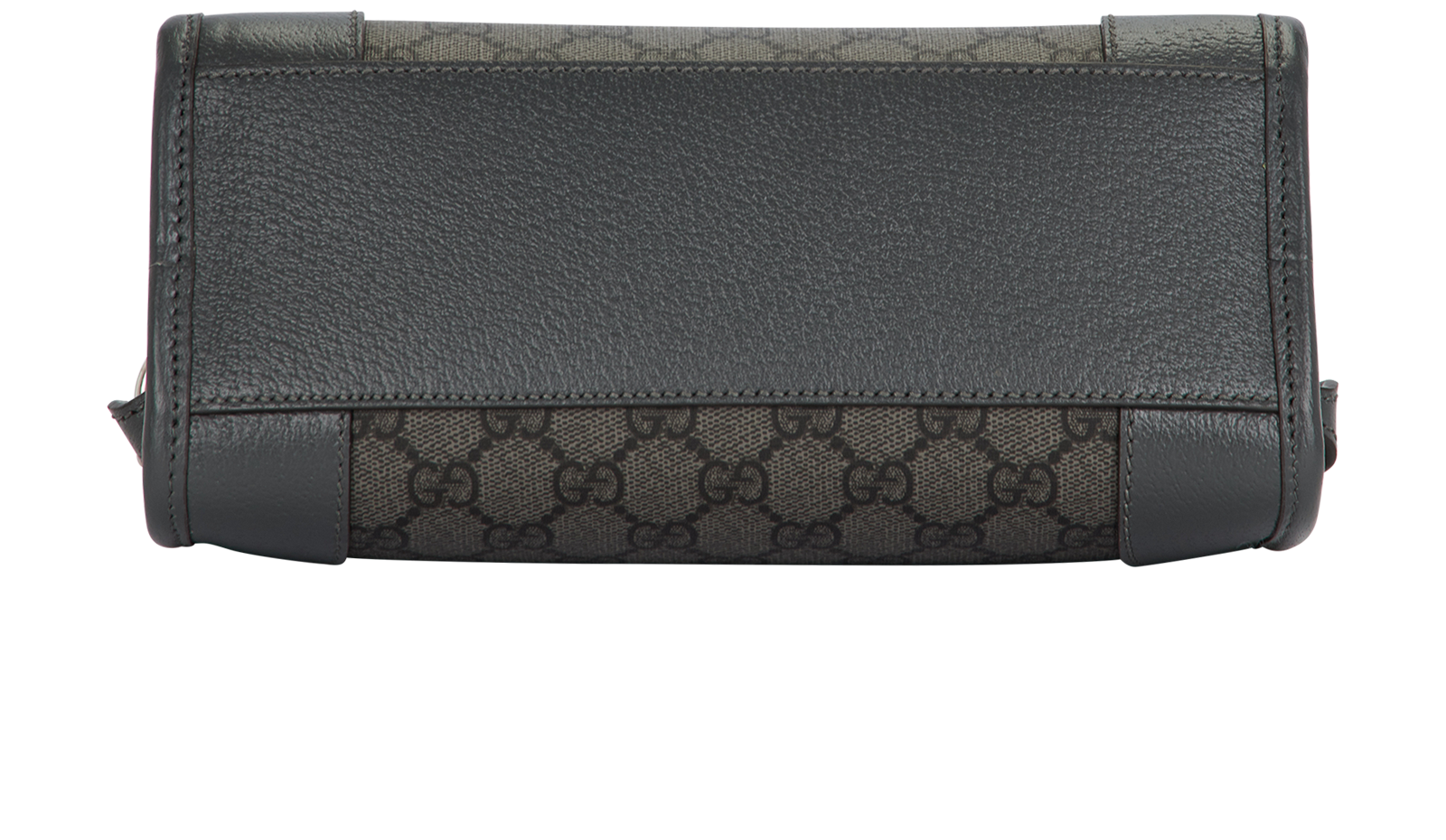 Ophidia GG Shoulder Bag, &pound;795, Handbags, Grey, Coated Canvas, Top view